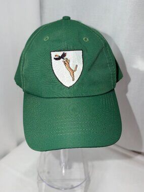 Imperial Performance Golf Hat Cap Green Embroidered Shield Crest Dog Bird OSFM